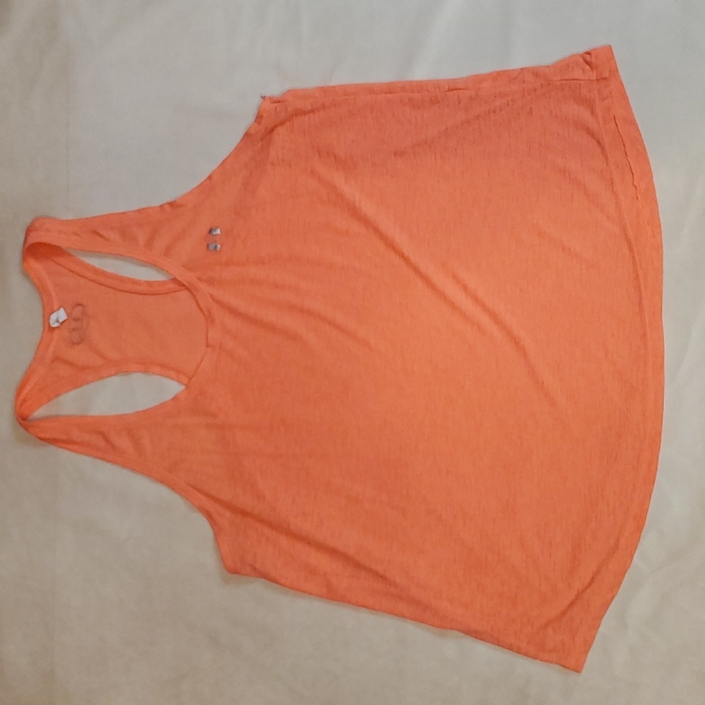 Under Armor Orange Tank Large